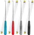 4PCS Fishing Hook Remover, Stainless Steel Fish Hook Remover Tool for Finishing, Storage Tube Included