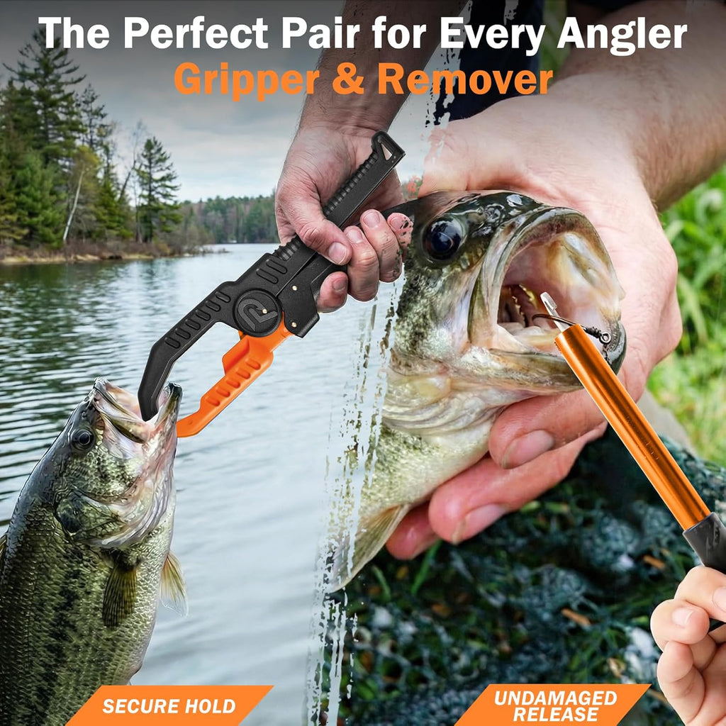 Fishing Gear, Fishing Backpack with Fishing Rod, Tackle Box, Waterproof Tackle Backpack with Rod Holders,Lures, Tools, Pliers & Accessories, Fish Gifts for Men